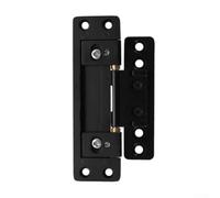 CNANRNANC Regolabile 2D Nera 127x37mm per Interni Moderni Regolabile | Design invisibile 2D, integrazione perfetta, estetica elegante, per porte ecologiche, finitura nera