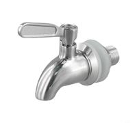 CNANRNANC Rubinetto erogatore, facile da usare, in acciaio inox, ideale per servire succhi, acqua e altro con facilità (16 mm)