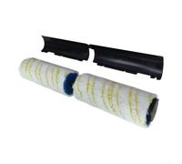 CNANRNANC Rullo Microfibra per Karcher FC5 con Raschietto Lavapavimenti(Yellow)