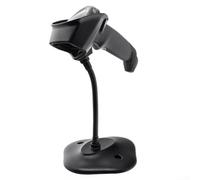 CNANRNANC Scanner Supporto Del Basamento Per Zebra Per DS2208 DS4308 DS8108 Barcode Scanner Con Altezza Regolabile Braccio Flessibile Nero