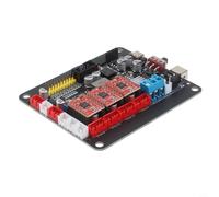 CNANRNANC Scheda controller cnc per Grbl 1.1, 3 X/Y/Z driver motore passo-passo con doppio supporto asse Y, connessione USB, driver A4988, compatibile con router 1610/2418/3018