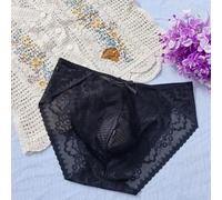CNANRNANC Slip da Uomo in Pizzo per Trasparente Taglia L-XL-2XL Slip da | Design see through, pizzo delicato, vestibilità comoda, ideale per romantico o uso quotidiano