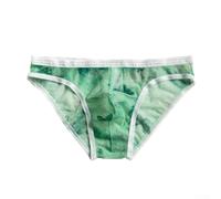 CNANRNANC Slip Uomo con Pouch Bulge Mesh per trasparente Gradiente Slip(Green M)