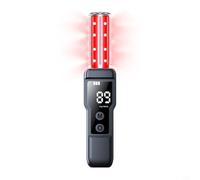 CNANRNANC Tester digitale per respiro con display a LED, risposta veloce 3S, messaggio vocale e design senza contatto, ABS portatile nero per sicurezza sul posto di lavoro e punti di controllo del