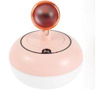 CNANRNANC Umidificatore per lampada al tramonto, diffusore per aromaterapia alimentato tramite USB, con doppia modalità di nebulizzazione e rotazione di 360 gradi, per una romantica decorazione della