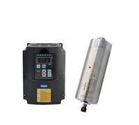 CNC 2.2KW 1.5KW Convertitore di Frequenza VFD Driver di Frequenza Variabile Inverter 800W 1500W 2200W Motore Mandrino ER11 ER20 Mandrino Silenzioso ed efficiente(VFD 2.2KW-1.5KW Moto)