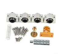 CNC 3018 Pro X-Axis Upgrade Kit di estensione in metallo Set compatibile con 3018 Pro Router Machine SCS12VUU Linear Guide Rail System Per la lavorazione del legno Incisione
