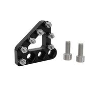 CNC 6061-T6 Motorcycle Step PlateRear Foot Brake Pedal Lever Step Tip Plate For Beta For 250/300/430/450 2013-2017,Frizione freno moto