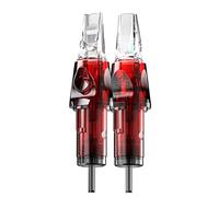 CNC Aghi per tatuaggi 20 pezzi # 10 Bugpin 27 Round Magnum M-Taper con membrana monouso professionali EN04X-20-1027RM