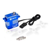CNC Alluminio Shell 11KG Metal Gear Digital Coreless Servo 4.8-8.4V per 1/8 1/10 1/12 1/18 RC Auto RC Elicottero Robot Aereo (Angolo di Controllo 270 °)