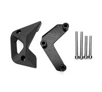 CNC Aluminum Alloy Engine Stator Cover, Protezione Crash Pad per Z1000 11-17 - Durevole e Resistente, Riduzione Danni da Urto, Facile Installazione (Nera)