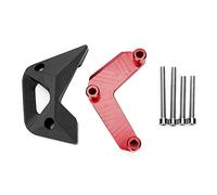 CNC Aluminum Alloy Engine Stator Cover, Protezione Crash Pad per Z1000 11-17 - Durevole e Resistente, Riduzione Danni da Urto, Facile Installazione (Rossa)