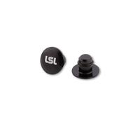 CNC Cappuccio per M10 Spiegelgewinde Nero Lucido Con Logo