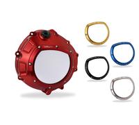 CNC CARTER FRIZIONE TRASPARENTE BMW BMW S1000 RR K46 2009-2018 ROSSO/ORO