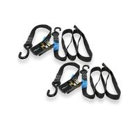 CNC CINGHIE FISSAGGIO MOTO A CRICCHETTO (2PZ) KTM RC 390 2017-2018 NERO