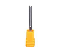 CNC Engraving Router V Bit, Fresa a candela in carburo di tungsteno con scanalatura dritta a 2 taglienti, gambo da 3,175/4/6/8 mm, lunghezza di taglio da 12 a 62 mm.(6X22X45)