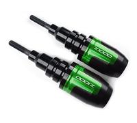 CNC Frame Slider Protector Guard Per KAWASAKI Z1000 Z 1000 2010-2018 2017 2016 Protezione Motore Sliders Con Z1000 Cursori Di Cornice Anti-Caduta (Colore : Verde)