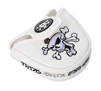 CNC GOLF King Skull White Mallet Putter Cover Copritesta per Scotty Cameron Taylormade Odyssey 2ball