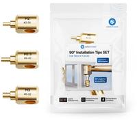 CNC Kitchen Ausili per Fusione a 90° per Inserti Filettati M2-M3 - 3/8" e G1/8"