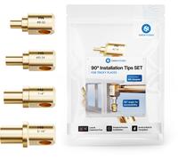 CNC Kitchen Ausili per Fusione a 90° per Inserti Filettati M4-M8 - 1 Set