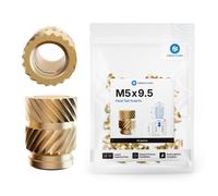 CNC Kitchen inserto filettato originale per stampa in 3D 50 pezzi M5x9,5