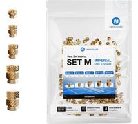 CNC Kitchen Set di Inserti Filettati UNC - M - 1 set