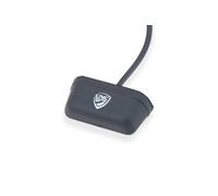 CNC LUCE TARGA LED MINI DUCATI HYPERMOTARD 1100 EVO 2010-2012 NERO