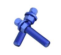 CNC MOTORCYCLE Catena posteriore Vidicio del regolatore M10 Compatibile con XC XCF XCW SX SXF EXC EXCF TPI 6D Modelli 125 150 200 250 300 350-500 2007-2023(Azul)