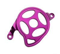CNC Motore Case Saver per SurRon per Light Bee X S per segway Lega di Alluminio Motore Protezione per Electric Dirt Bike Hollow Puleggia Guard per SurRon per Light Bee L1E X160 X260 Leggero (viola)