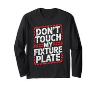 CNC Operator Shop Rule Graphic Statement Maglia a Manica