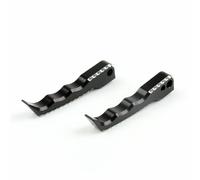 CNC Pedane Passeggero Posteriori Per Suzuki 1300 Hayabusa 2008-2015 Nero Y
