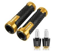 CNC Per CB300R 2018-2021 Manubrio Manopole Manubrio Tappo Terminale | Moto 7/8 "22 MM(Gold)