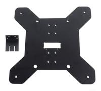 CNC per letto riscaldante in alluminio staffa per Kingroon KP3S Pro CNC | Ottimizzato asse Y, più stabilità, meno vibrazioni, strati precisi, compatibile con KP3S Pro