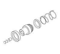 Cnc Racing Afk02N Attuatore Frizione Ø 28 Mm Ducati Kit Revisione