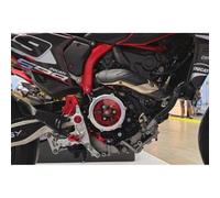 Cnc Racing CA510BB Carter trasparente per frizioni ad olio Ducati Nero