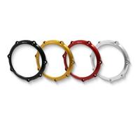 Cnc Racing CAC03B Carter trasparente per frizioni ad olio Ducati - solo cornice Nero