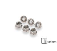 CNC RACING KIT 6PZ DADI CORONA TITANIO M10X1 DUCATI PANIGALE V2 2020-2024