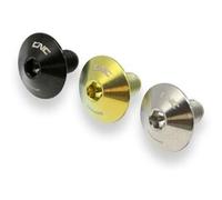 Cnc Racing KV443XG Kit viti - Staffa serbatoio fluido freno anteriore/frizione - TITANIO Oro