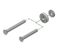 Cnc Racing Mra05B Adattatore Specchio BarEnd Per Aprilia Rs 660