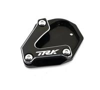 CNC Supporto Per Cavalletto Laterale Per Moto, Estensore Per Cavalletto Per Benelli TRK702X 2023 TRK702 TRK 702X TRK 702 2022 2023 2024 Piastra Di Estensione Per Cavalletto cuscinetto del piede(Nero)