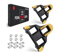 CNC Tacchette bici da corsa，Compatibile con Shimano SPD SL Cicismo，gialle