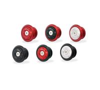 CNC TAPPO ISPEZIONE ALTERNATORE DUCATI 955 PANIGALE V2 2020-2023 NERO/ROSSO