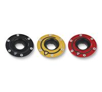 CNC TAPPO SERBATOIO FLANGIA CARBON MOTO GUZZI V85 TT 2023 E5 ORO