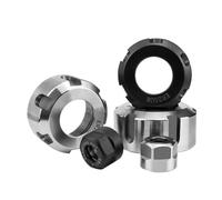 CNC Tool Holder ER Chuck High Precision Balance Nut ER8 ER11 ER16 ER20 ER25 ER32 ER40 Lathe Engraving Machine Collet(ER20-A)