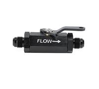 CNC Y972 6an Auto Spegni Valvola Valvola di taglio del carburante durevole ad alta precisione per an6 Blu nero Blu nero (Nero)