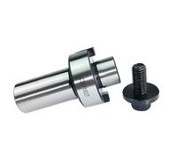 CNCHENT C12/16/20/25/32 FMB22/27/32 Portautensili for fresa frontale con codolo cilindrico, for utensili con testa di fresatura 300R 400R KM12 CNC(C32-FMB22)