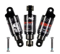 CNCLOL Ammortizzatore posteriore per bicicletta, ammortizzatore idraulico | Ammortizzatore per mountain bike, 120, 125, 150, 165, 185, 190, 200 mm, carico della molla 550/750/1000 libbre