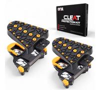 CNCLOL SPD-SL - Set di copertura per tacchetti per bici da corsa, compatibile con Shimano SM-SH10 SM-SH11 SM-SH12, copertura per scarpe da bicicletta, colore giallo