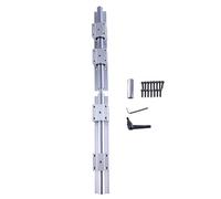 CNCYEAH 1 guida lineare SBR20 da 2000 mm, guide lineari inserite contiene 2 pezzi SBR20 da 1000 mm, albero con 4 blocchi di cuscinetti SBR20UU, 2 tasselli per stampanti 3D fai da te