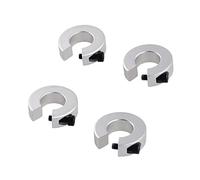 CNCYEAH 4 fermaporta lineare SBR25 per guida lineare SBR25, parti CNC per sistema di movimento lineare del binario ferroviario